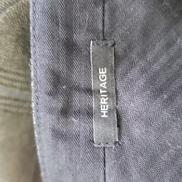 TALBOTS HERITAGE Glen Plaid Windowpane Straight Leg Office Business Dress Pants - Picture 7 of 8